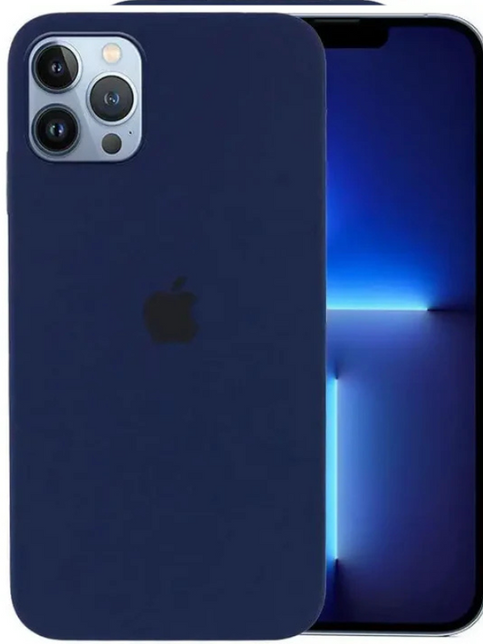 Navy Blue Silicon Case