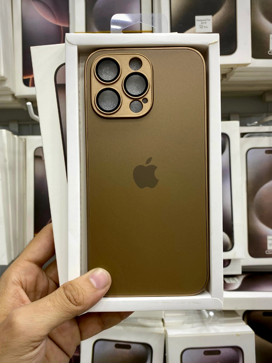 Desert Titanium AG Premium Glass Case (special edition)