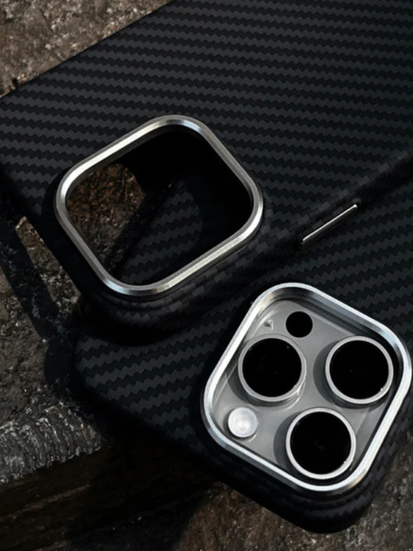 Black Wave Carbon Fibre Premium Case