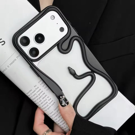 Luxury Snake Plating Armor Bumper Case