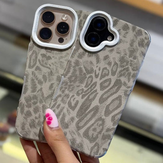 New Luxe Leapords Leather Feel Case