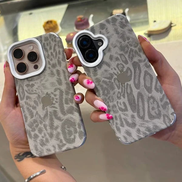 New Luxe Leapords Leather Feel Case