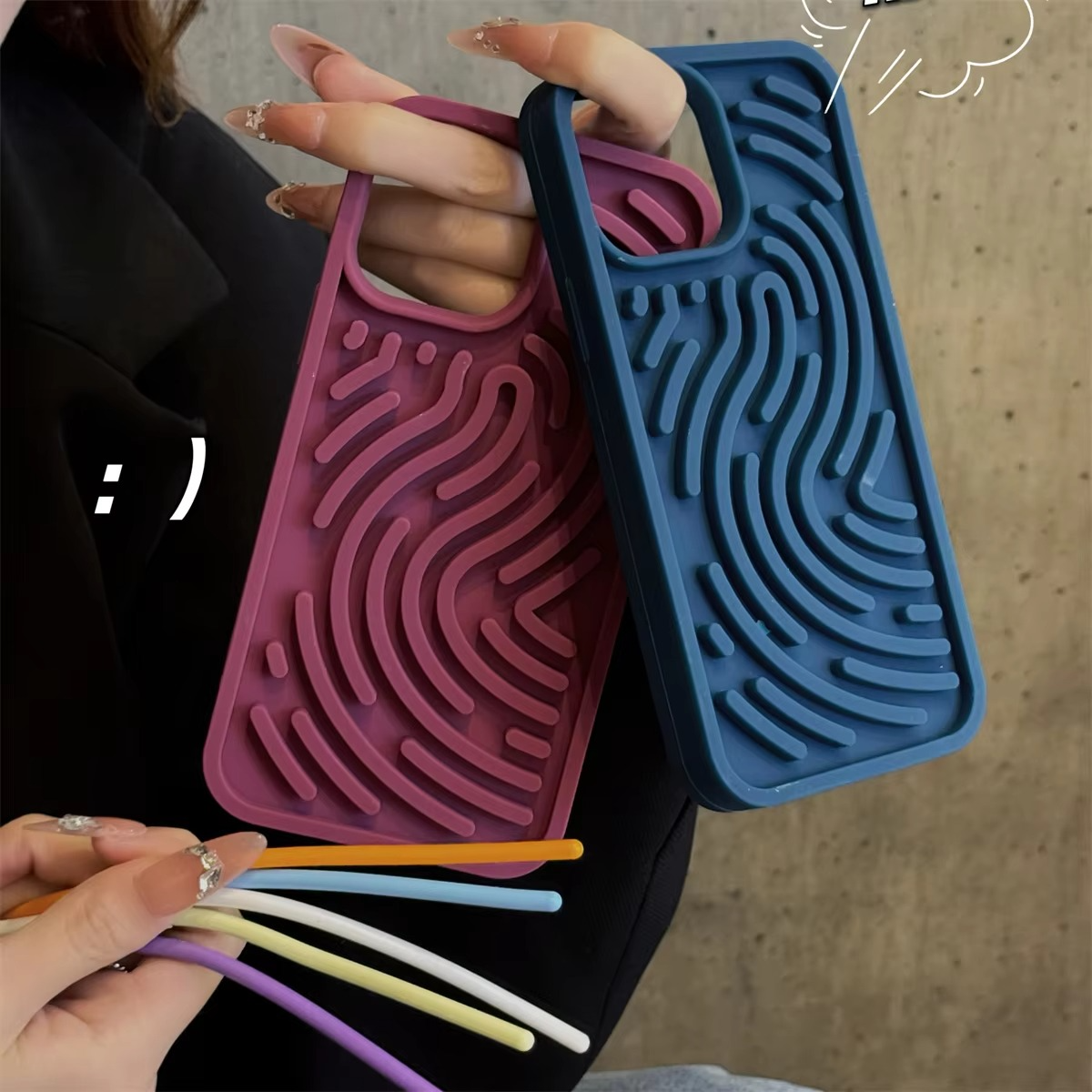 Funny Puzzle Rope Case