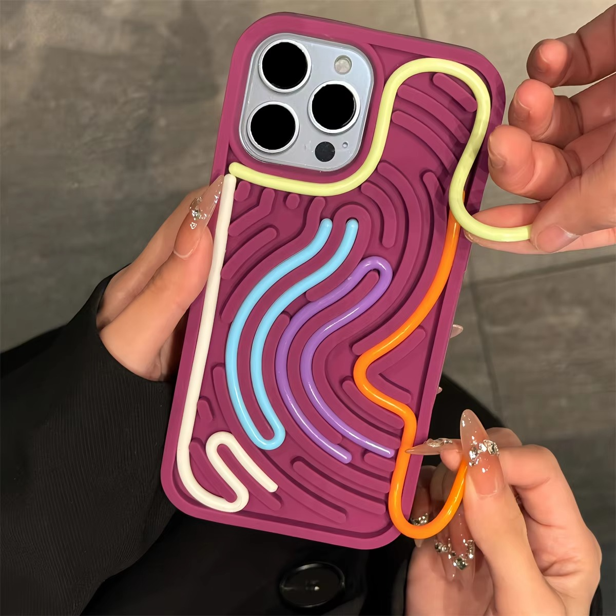 Funny Puzzle Rope Case