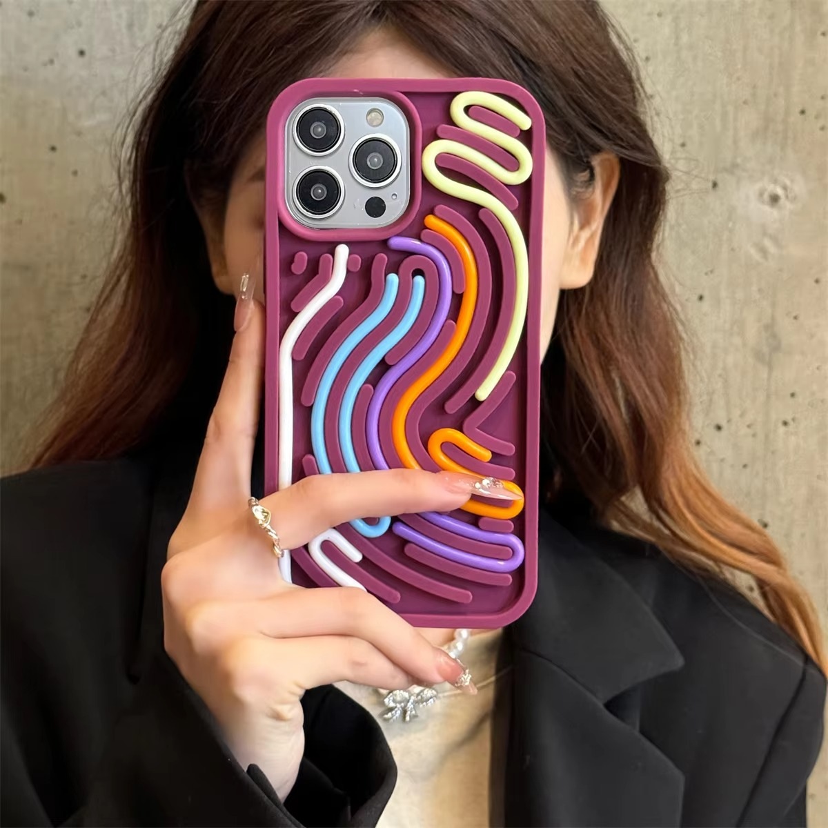 Funny Puzzle Rope Case