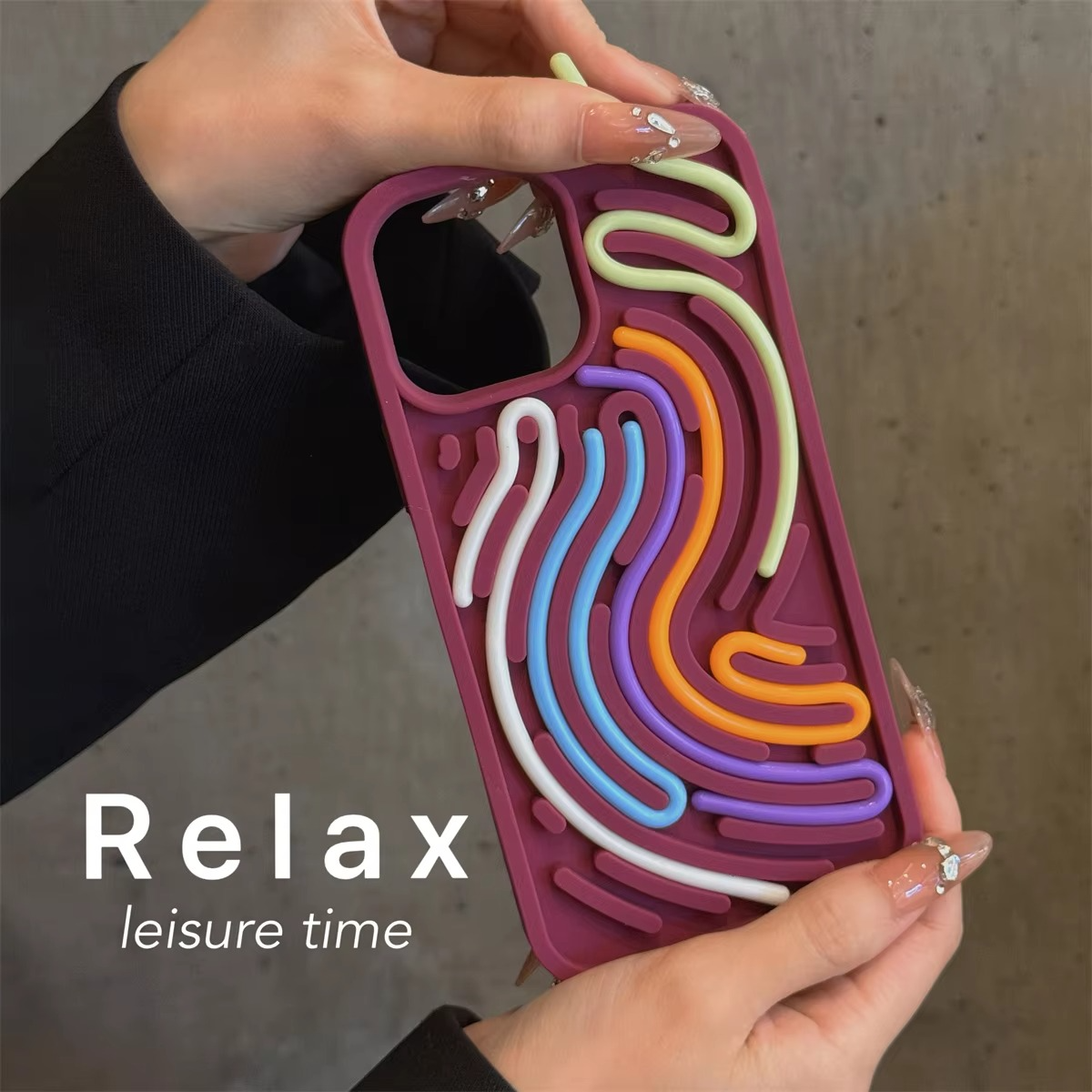 Funny Puzzle Rope Case
