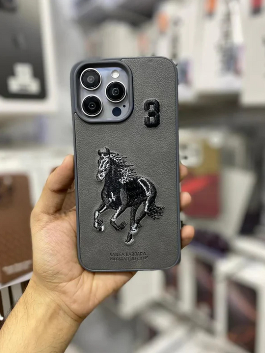 Premium 3D Embroidered Santa Barbara Polo Case