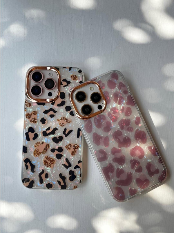 Cheetah Laser Marble Case 🐆💎