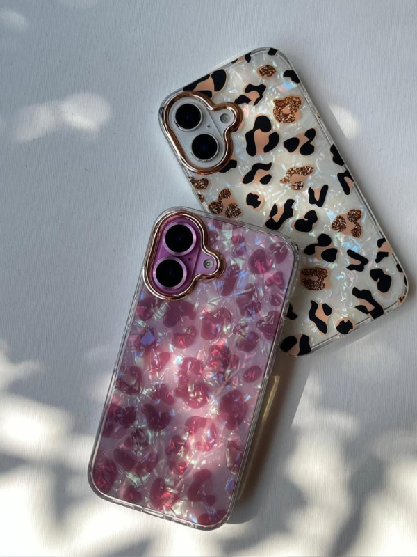 Cheetah Laser Marble Case 🐆💎