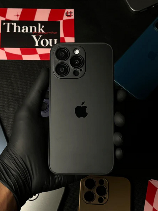 Black Titanium AG Premium Glass Case