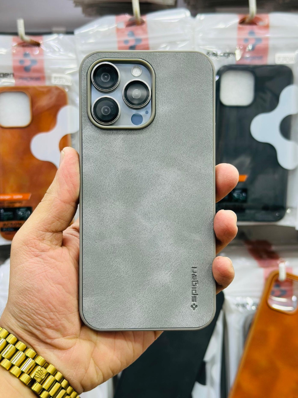 Spigen Leather Textured Case