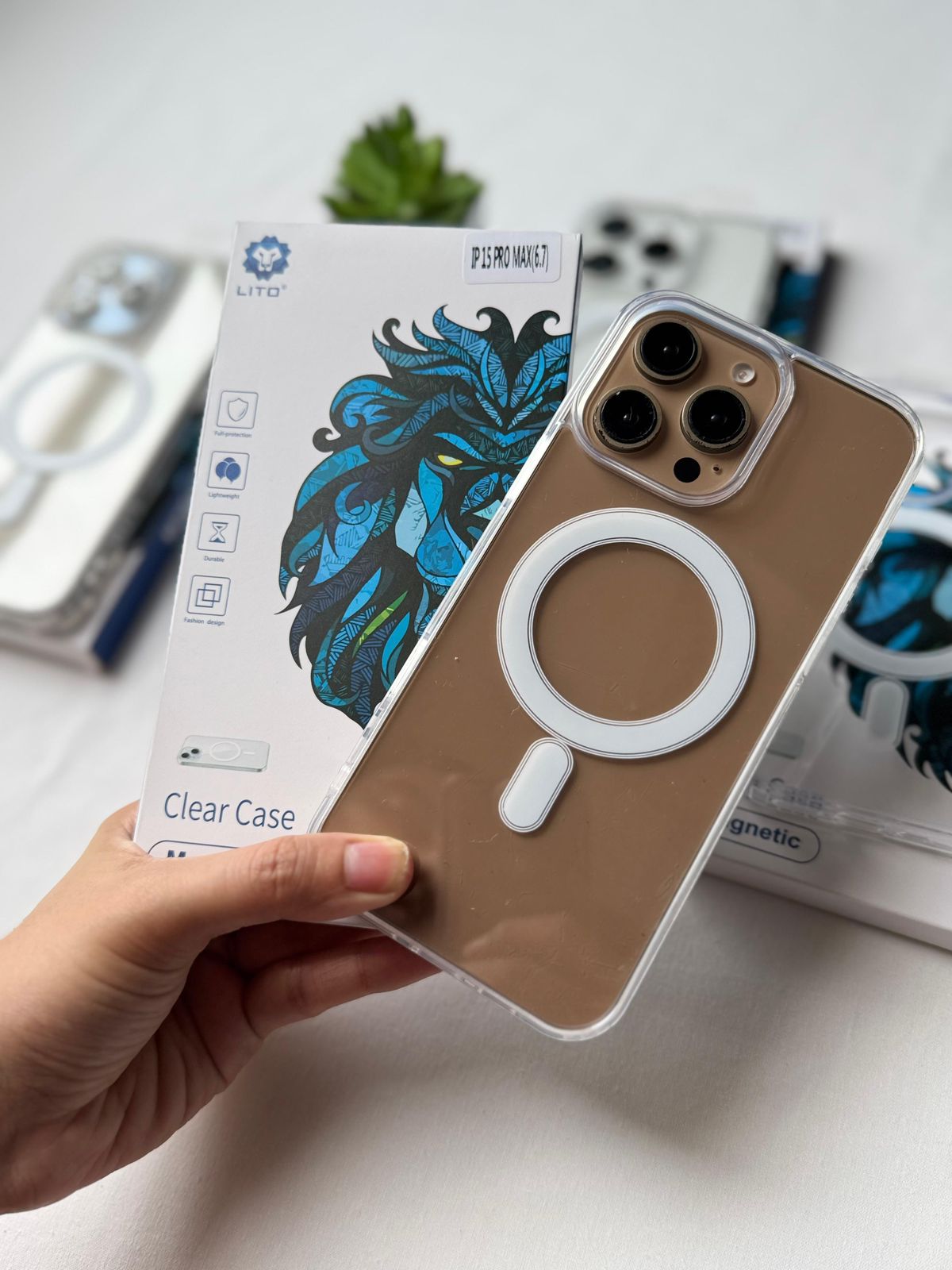 Clear Transparent Magsafe Case