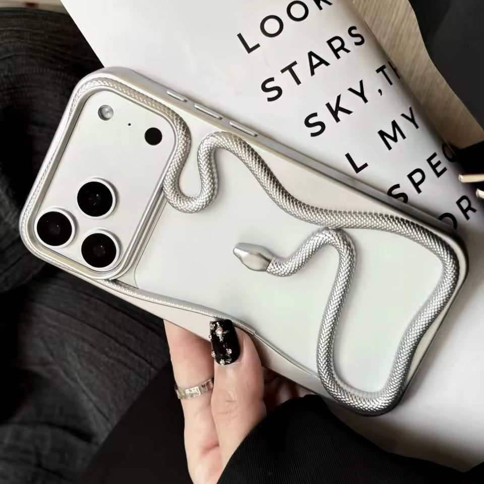 Luxury Snake Plating Armor Bumper Case