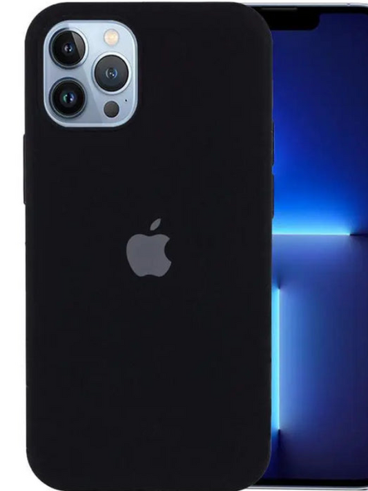 Jet Black Silicon Case